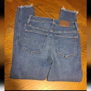 Madewell skinny jeans *